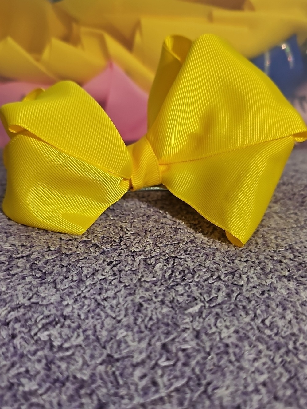 Double Stacked Boutuque Bow, made with 2"Grosgrain Ribbon